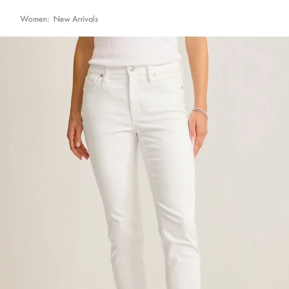 Tommy Bahama Ella Twill High Rise Ankle Jean - Picture 2 of 7